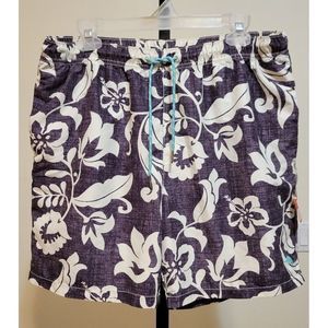 Tommy Bahama Relax Men's Shorts Lined Swim Trunks and Pocket Size L #984